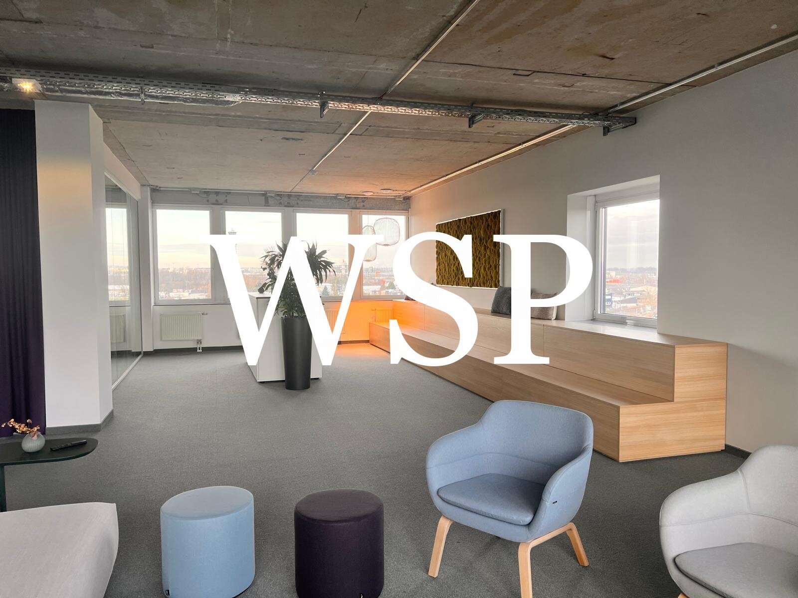 WSP: Jetzt im Connect die Chance nutzen und richtig schöne Büroflächen anmieten! 