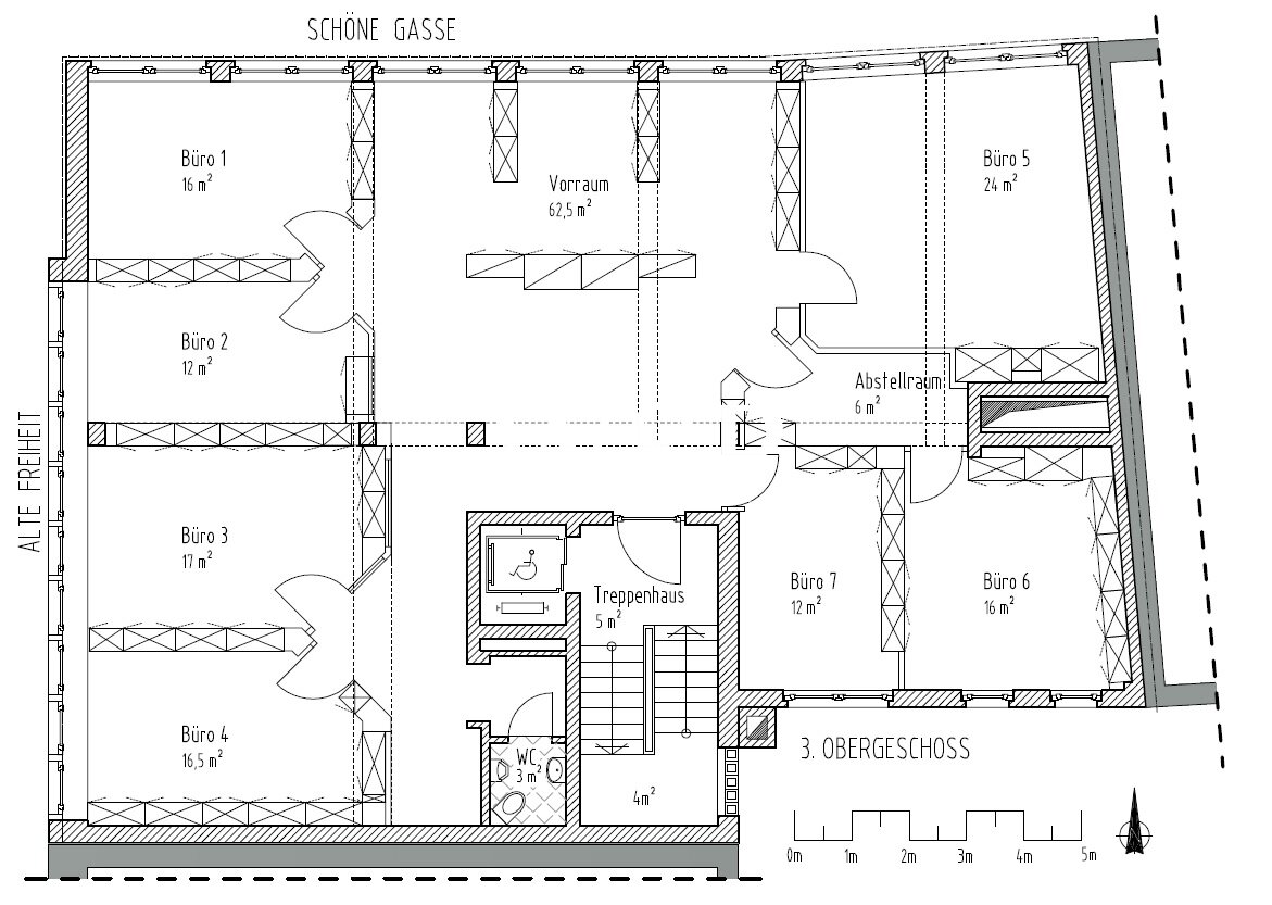TOP- Bürofläche in der Elberfelder Innenstadt