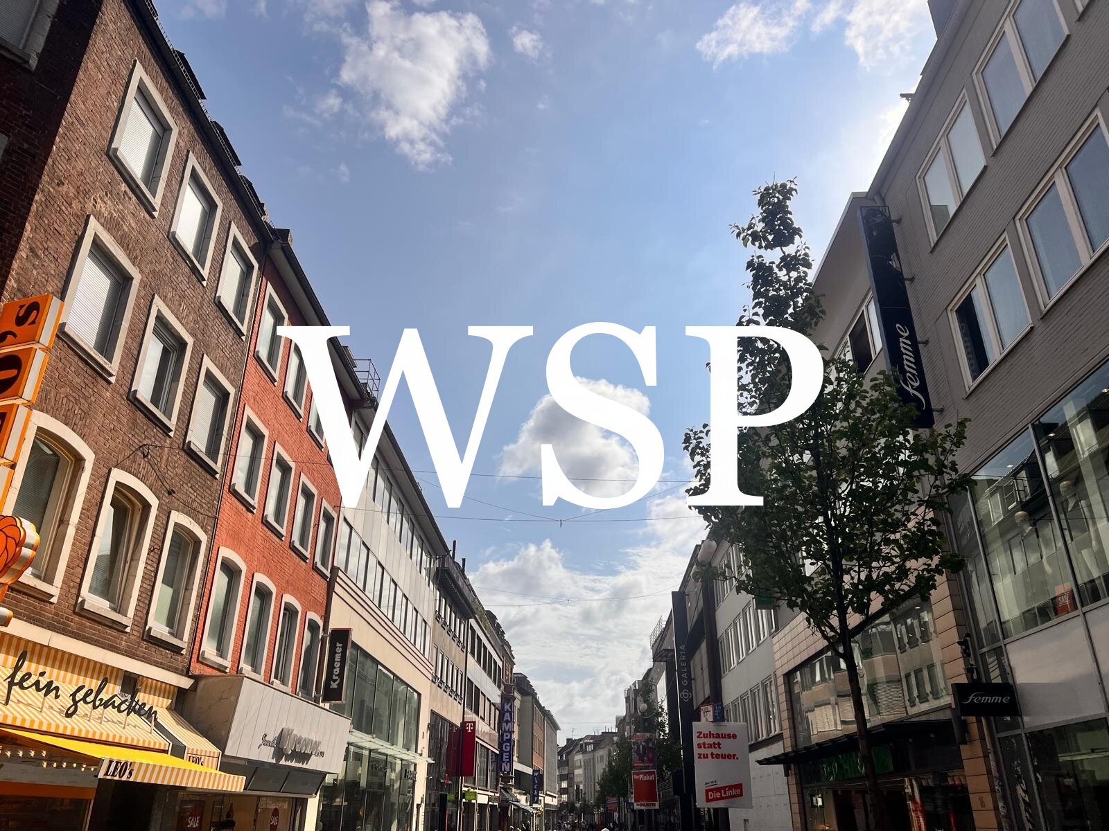 ***WSP: Top Ladenlokalfläche mitten in der Innenstadt***