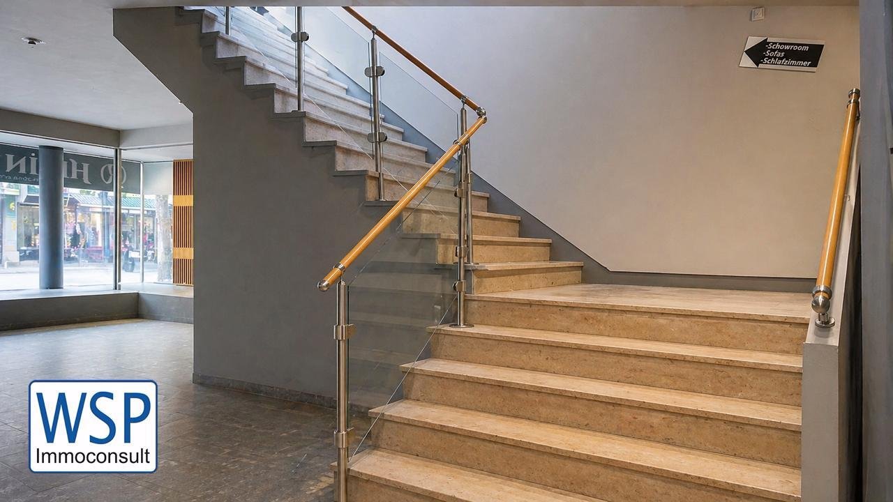 Aufgang zur 1. Etage